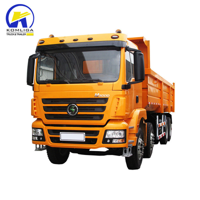 Shacman M3000 8X4 12tires Tipper Dump Truck with Front Axle of 9tons Loading Capacity
