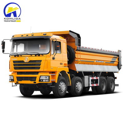 Shacman M3000 8X4 12tires Tipper Dump Truck with Front Axle of 9tons Loading Capacity
