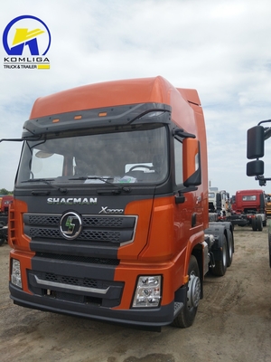 Second Hand Trailer Head Shacman 420HP 6X4 6*4 10wheels Tractor Truck Sx4255jv324