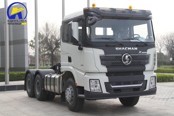 Second Hand Trailer Head Shacman 420HP 6X4 6*4 10wheels Tractor Truck Sx4255jv324