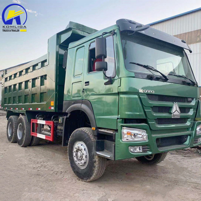 Used Sinotruck HOWO Dump Truck 6X4 20-30 Tons Tipper Trucks Euro 2 Horsepower 351-450hp