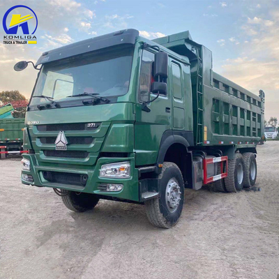 Used Sinotruck HOWO Dump Truck 6X4 20-30 Tons Tipper Trucks Euro 2 Horsepower 351-450hp