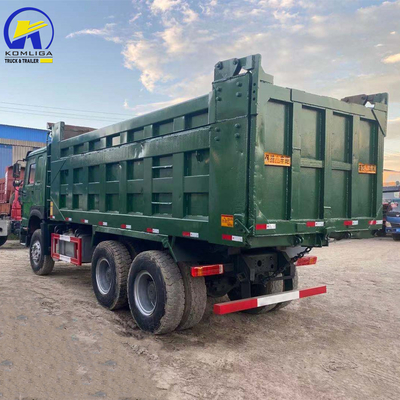 Used Sinotruck HOWO Dump Truck 6X4 20-30 Tons Tipper Trucks Euro 2 Horsepower 351-450hp