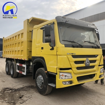 Used Sinotruck HOWO Dump Truck 6X4 20-30 Tons Tipper Trucks Euro 2 Horsepower 351-450hp