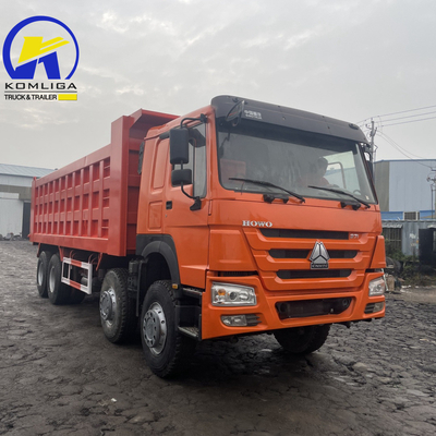 High Capacity Sinotruk HOWO 8X4 Heavy Duty Tipper Dump Truck 16tons Loading Capacity
