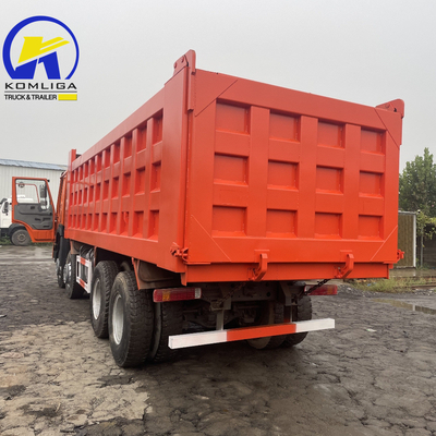 High Capacity Sinotruk HOWO 8X4 Heavy Duty Tipper Dump Truck 16tons Loading Capacity