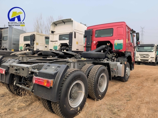 6×4 Drive Wheel Sinotruk HOWO 371HP Tractor Truck for Techinical Spare Parts Support