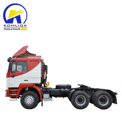 Shacman Used Tractor Truck F2000 F3000 X3000 Trailer Head with 21-30t Load Capacity