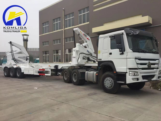 Zz3257n3847A 10-50tons Hydraulic Truck Crane with 300L Fuel Tanker and Performance
