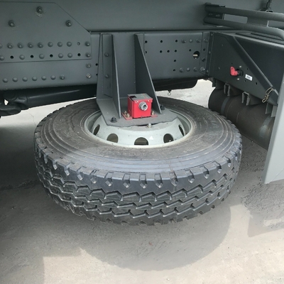 300L Fuel Tanker Customization 12 Wheels and Used HOWO 8X4 Dump Truck with Front Lifting