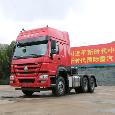 HOWO A7 10wheels Towing Truck Trailer Head with Hw19710 Gearbox and 315/80r22.5 Tires