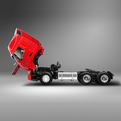 HOWO A7 10wheels Towing Truck Trailer Head with Hw19710 Gearbox and 315/80r22.5 Tires