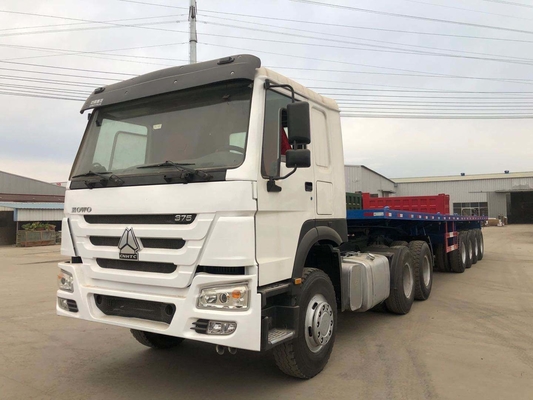 Sinotruk HOWO 371HP 6X4 10 Wheel Semi Trailer Head Cargo Tank Tipper Dump Trailer Tractor Truck