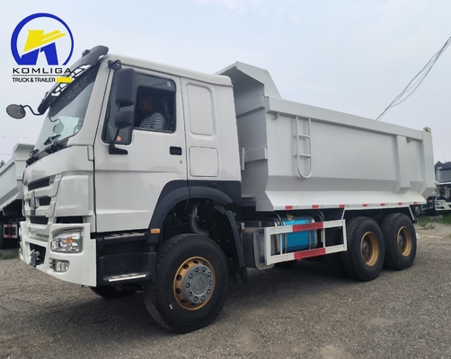 Front Axle 9tons Loading Capacity 30t 6X4 Tipper Truck for Sinotruk HOWO and Used