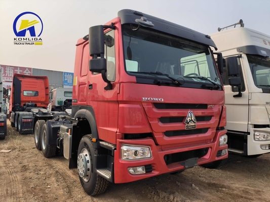 SINOTRUK 10 Wheeler 6X4 Truck Used HOWO Tipper Dump Tractor Trucks with 12.00r20 Tires