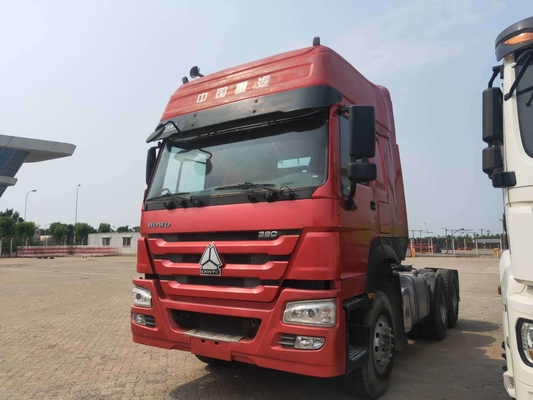 Sinotruk HOWO 6*4 Used Trailer Head Tractor Truck Load Capacity 21-30t Housepower 420HP