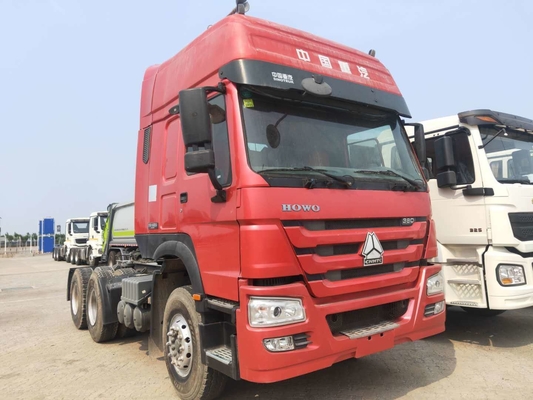 Sinotruk HOWO 6*4 Used Trailer Head Tractor Truck Load Capacity 21-30t Housepower 420HP
