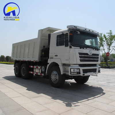 10 Wheels Shacman Tipper Truck with Front Lifting Diesel 8500*2500*3400mm and Used