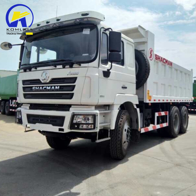 10 Wheels Shacman Tipper Truck with Front Lifting Diesel 8500*2500*3400mm and Used