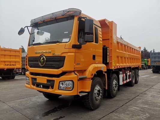 Shacman 8X4 Dump Truck Heavy Tipper Truck with Hw19710 Transmission and 2sets Rear Axle