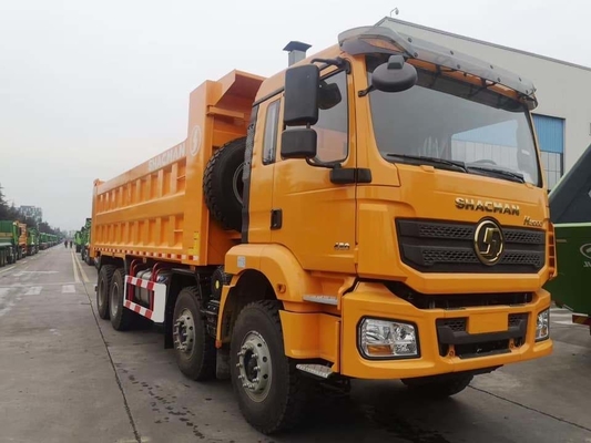 Shacman 8X4 Dump Truck Heavy Tipper Truck with Hw19710 Transmission and 2sets Rear Axle