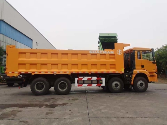 Shacman 8X4 Dump Truck Heavy Tipper Truck with Hw19710 Transmission and 2sets Rear Axle