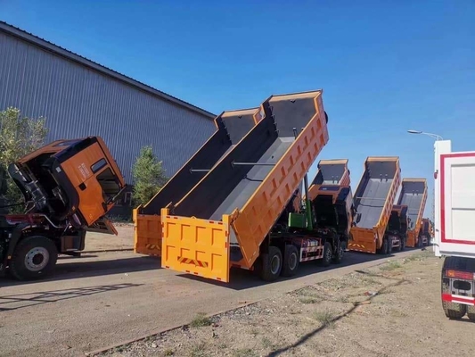 Shacman 8X4 Dump Truck Heavy Tipper Truck with Hw19710 Transmission and 2sets Rear Axle