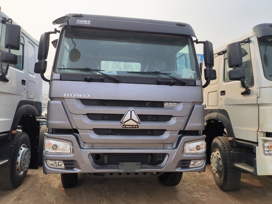 Sinotruk HOWO 10 Wheelers Used 6X4 Tractor Tipper Truck Engine Capacity ＞8L A/C Cabin