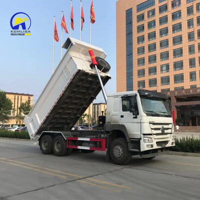 6X4 Sinotruk HOWO Dump Truck Tipper Truck Ventral Tipper Hydraulic Lifting Seats ≤5