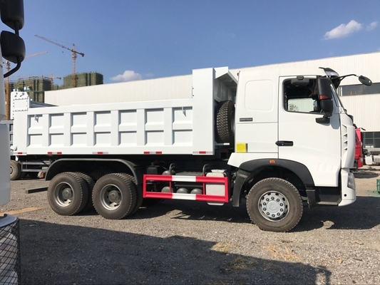 6X4 Sinotruk HOWO Dump Truck Tipper Truck Ventral Tipper Hydraulic Lifting Seats ≤5