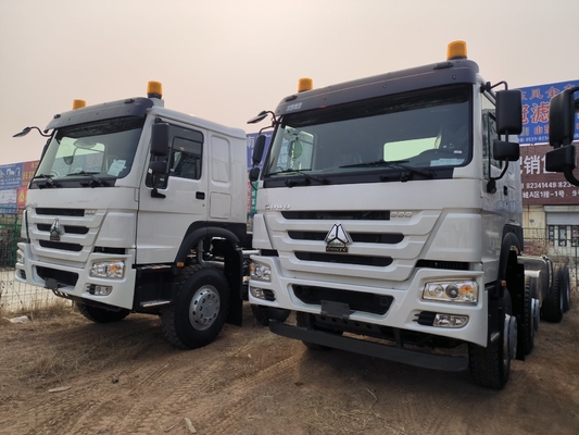 Used Sinotruk HOWO Tractor Trailer Head Prime Mover 6X4 D12.42-20 Engine Speed Ratio 3.7