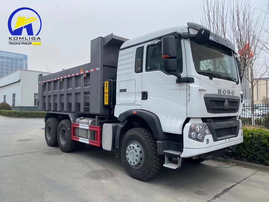 400HP Sinotruck HOWO Dump Truck 2023 with 300L Fuel Tanker and Front Axle Hf9