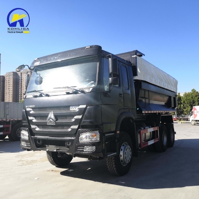 21-30t Load Capacity and Used HOWO 10 Tyres Dump/Tipper Truck for in Red