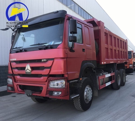 Used HOWO 6X4 Dump Tipper Truck with Zf8118 Steering System and Excellent Condition