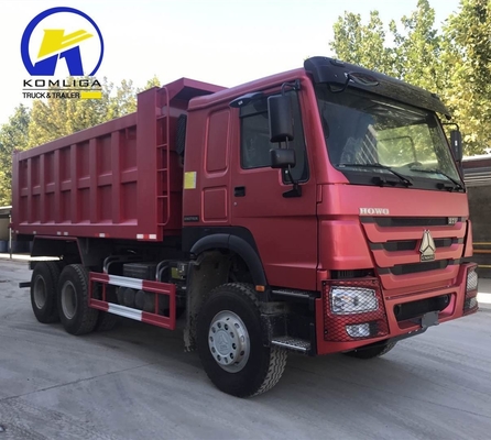 Used HOWO 6X4 Dump Tipper Truck with Zf8118 Steering System and Excellent Condition