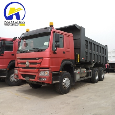 Used HOWO 6X4 Dump Tipper Truck with Zf8118 Steering System and Excellent Condition