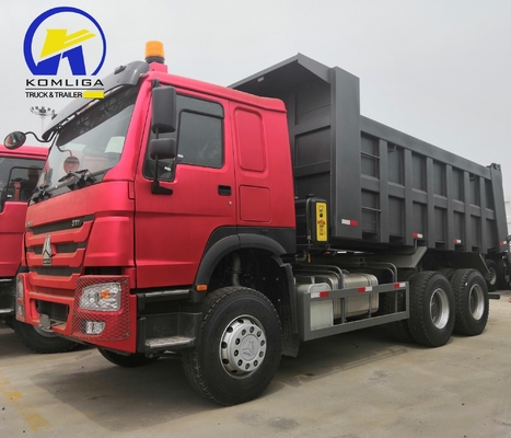 Used HOWO 6X4 Dump Tipper Truck with Zf8118 Steering System and Excellent Condition