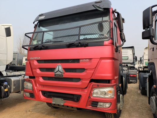 Used Tractor Truck Diesel Sinotruk HOWO 10 Wheels Tow Truck Seats ≤5 Speed Ratio 3.08