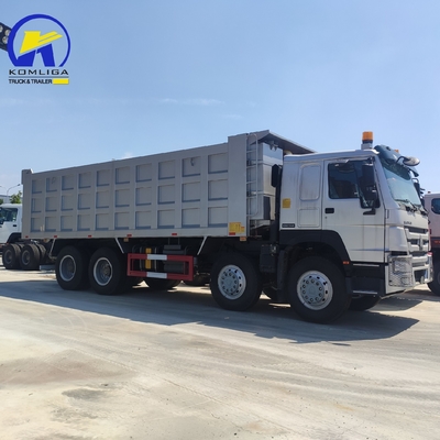 Top-Selling 371HP Sinotruk HOWO 8X4 12 Wheels Dump Truck with Engine Capacity ＞8L