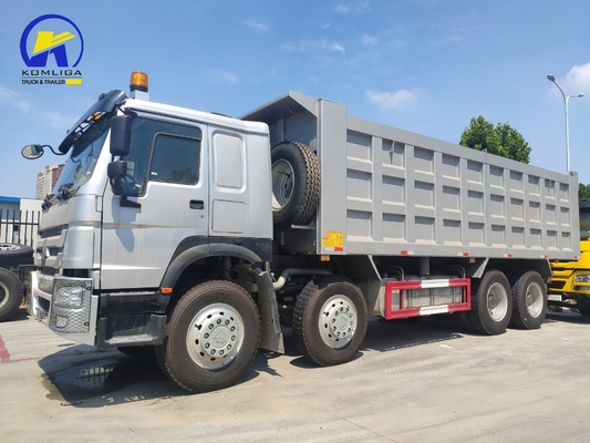 Top-Selling 371HP Sinotruk HOWO 8X4 12 Wheels Dump Truck with Engine Capacity ＞8L