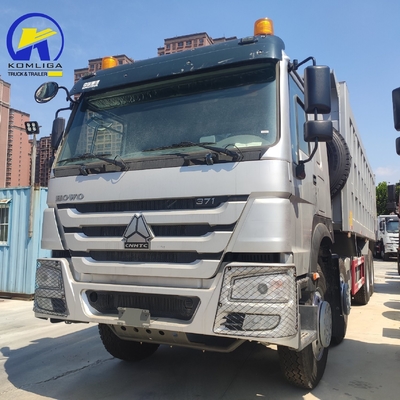 Top-Selling 371HP Sinotruk HOWO 8X4 12 Wheels Dump Truck with Engine Capacity ＞8L