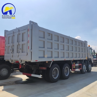 Top-Selling 371HP Sinotruk HOWO 8X4 12 Wheels Dump Truck with Engine Capacity ＞8L