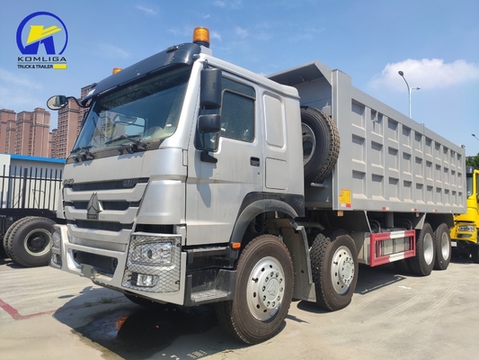 Sinotruck HOWO 8X4 Dumping Truck 12wheelers Euro2/3 Heavy Duty Made in Tyre 10 1spare