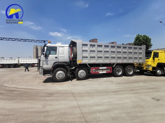 Sinotruck HOWO 8X4 Dumping Truck 12wheelers Euro2/3 Heavy Duty Made in Tyre 10 1spare