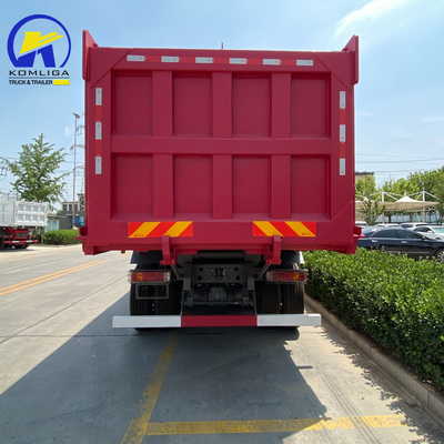 / Used 8X4 12 Wheels Sinotruk HOWO Tipper Truck DOT Certified and Customized Request