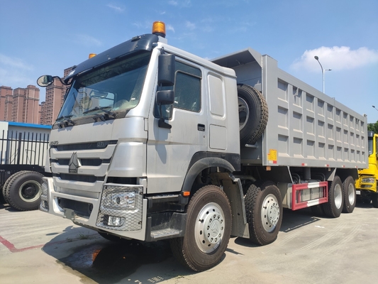 Good Condition Second Hand HOWO 8X4 12wheels Dump Tipper Truck with DOT Certification