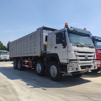Good Condition Second Hand HOWO 8X4 12wheels Dump Tipper Truck with DOT Certification