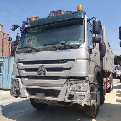 Good Condition Second Hand HOWO 8X4 12wheels Dump Tipper Truck with DOT Certification