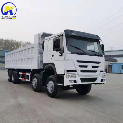 2019 Model Sinotruk HOWO Used 8X4 12wheels Dump Truck Zf8118 Steering System and Bucket