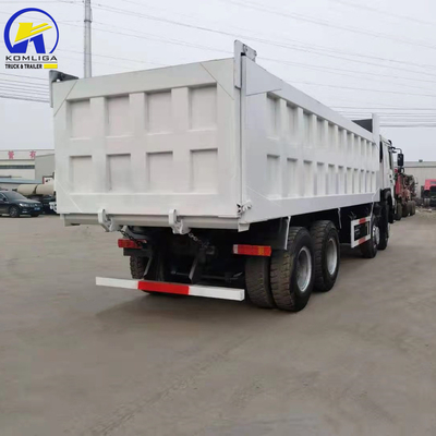 2019 Model Sinotruk HOWO Used 8X4 12wheels Dump Truck Zf8118 Steering System and Bucket